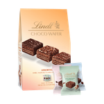 Lindt Assorted Dark, Hazelnut, & Milk Chocolate Choco Wafer
