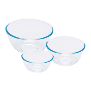 Pyrex 3 Piece Glass Bowl Set