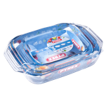 Pyrex Clear Rectangular Roasters Set