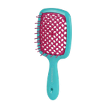 Bows & Dots Air Brush - Green + Pink