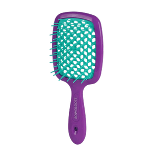 Bows & Dots Air Brush - Purple & Green