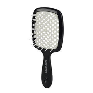 Bows & Dots Air Brush - Black & White