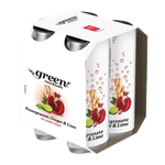 Green Mocktails Pomegranate Ginger & Lime Drink