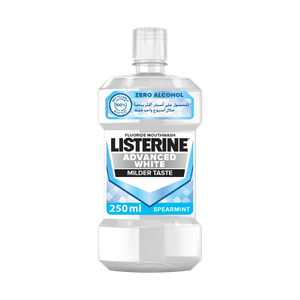 Listerine Advanced Milder Taste Spearmint Fluoride Mouthwash