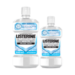 غسول فم بنكهة النعناع المعتدل المتقدم مع الفلورايد من ليسترين