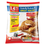 Americana Frozen Zingz Hot & Crunchy Chicken Breast Strips