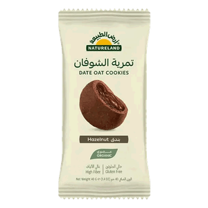Natureland Organic Hazelnut Date Oat Cookies