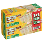 Papco Sandwich Zipper Bags