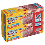 Papco Medium Storage & Freezer Zipper Bags