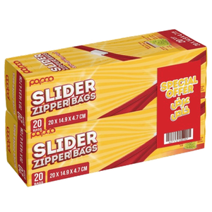 Papco Small Slider Bags