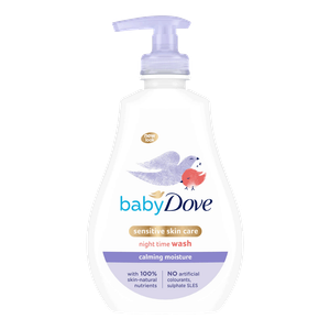 غسول جسم دوف بيبي للعناية الليلية بالبشرة الحساسة