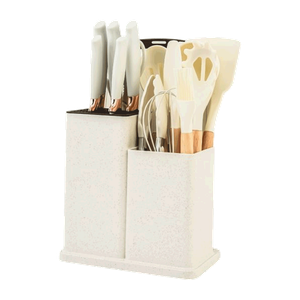 Vivaldi Silicone Kitchenware Set White