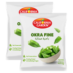 California Garden Okra Fine Medium