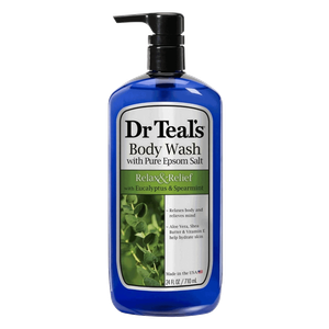 Dr Teal's Body Wash Pure Epsom Salt Eucalyptus & Spearmint 