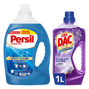 Persil Deep Clean Power Gel & Dac Gold Lavender