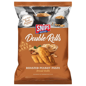 سنابس خبز رولز مزدوج بالفول السوداني المحمص