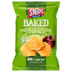 رقائق بطاطس سنابس بالملح والخل