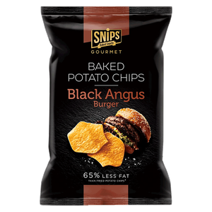 Snips Potato Chips Gourmet Angus Burger