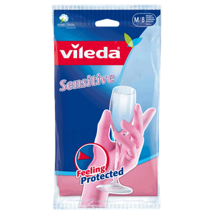 Vileda Gloves Sensitive Medium