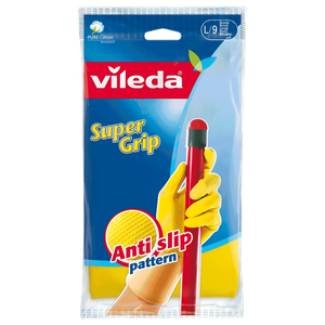 Vileda Gloves Supergrip Large
