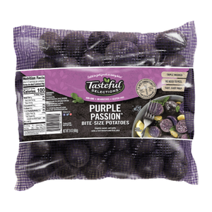 Tasteful Purple Passion Bite Size Potatoes