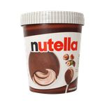 آيس كريم في وعاء نوتيلا