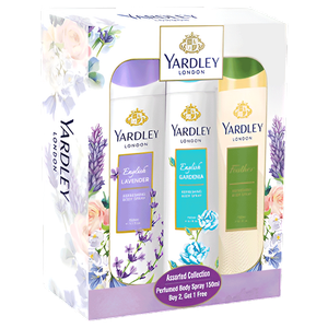 Yardley English Lavender, English Gardenia & Feather Body Spray