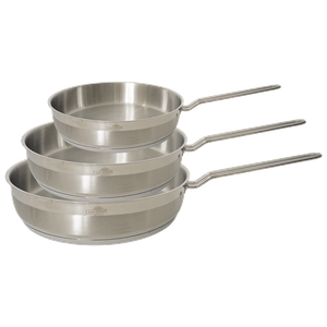 Saflon Premium Stainless Steel Frypan Set