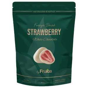 Freeze White Chocolate Coated Strawberry