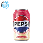 Pepsi Strawberry & Cream Soft Drink Zero Suger 