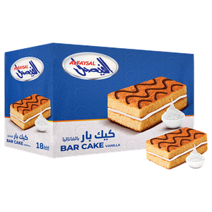 كيك بار الفيصل بالفانيليا