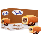 Al Faysal Golden Cake Filled With Chocolate Cream