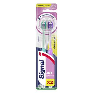 Signal 4D Extra Sensitive Extra Soft Toothbrush