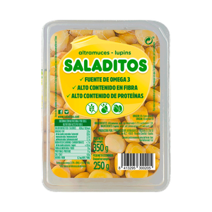 Saladitos Lupines Beans Plastic Tray