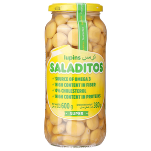 Saladitos Lupines Beans Glass Tray