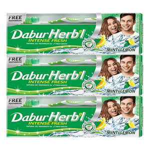Dabur Herbal Fresh Gel Toothpaste Mint & Lemon