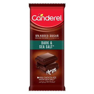 Canderel Dark & Sea Salt Chocolate 