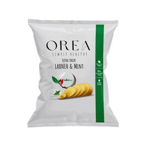 Orea Natural Labneh & Mint Flavor Potato Chips