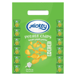 Mickey Natural Yogurt & Onion Flavor Potato Chips