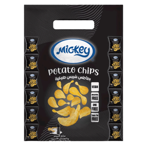 Mickey Natural Sea Salt & Black Pepper Flavor Potato Chips