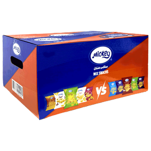 Mickey Mix Assorted Snacks & Chips Mini Carton