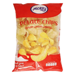 Mickey Natural Sea Salt Flavor Gluten-Free Cholesterol-Free Potato Chips