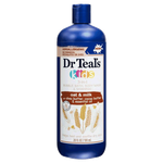 Dr Teal's Kids Oat & Milk 3-in-1 Bubble Bath, Body Wash & Shampoo