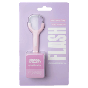 Flash Tongue Scraper - Pink