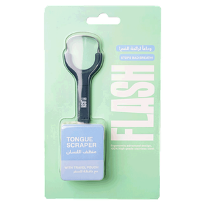 Flash Tongue Scraper - Dark Blue