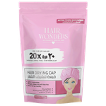 Hair Wonders Fast Drying Hair Drying Cap - Pink