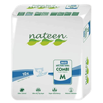 Nateen Combi Maxi Premium Medium Adult Diapers With Secure Fit & Ultra Absorbent Layers
