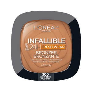 L'Oreal Paris Infallible 24H Fresh Wear Bronze Powder - Light Medium 300