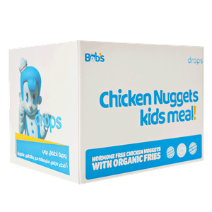 Bob's Organic Frozen Chicken Nuggets & Fries Kids Meal