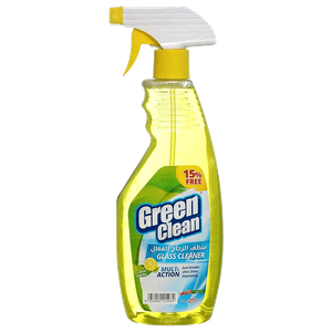 Al Emlaq Lemon Scent Green Clean Glass Cleaner